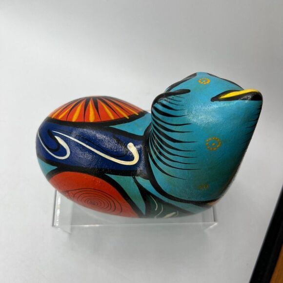 Vintage Puerto Vallarte 1990 Art Deco Cool Mexican Cat Ceramic Home Decor - Picture 6 of 13